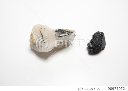 Tourmaline In Quartz and Black Tourmaline 98973952