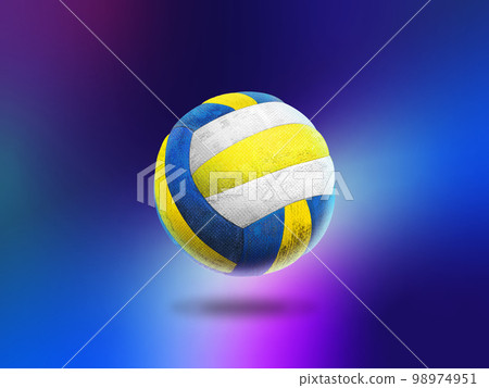Volley ball illustration 98974951