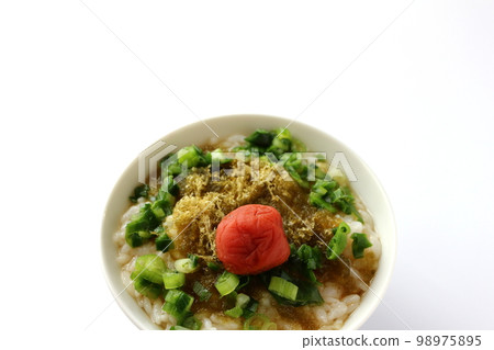 Tororo Kombu and Umeboshi Dashi Chazuke Tororo Kombu and Umeboshi Dashi Chazuke 98975895