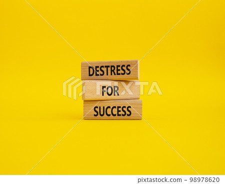 Destress for Success symbol. Concept words Destress for Success on wooden blocks. Beautiful yellow background. Business and Destress for Success concept. Copy space. Destress for Success symbol. Concept words Destress for Success on wooden blocks. Beautiful yellow background. Business and Destress for Success concept. Copy space. 98978620