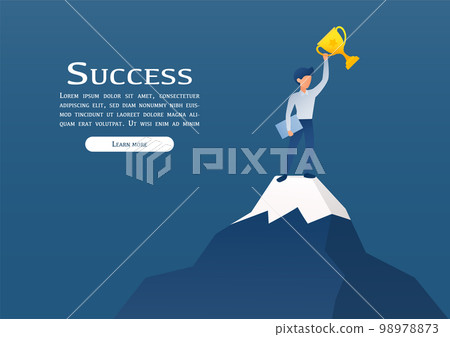 Successful concept 98978873