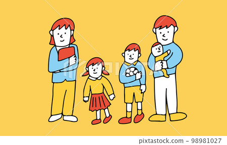 有娃的五口之家，雙職工家庭，父親休育兒假 98981027