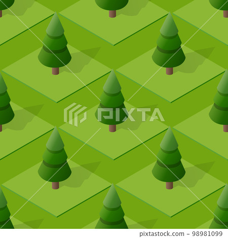 Seamless natural forest with trees park Repeating Tile Seamless natural forest with trees park Repeating Tile 98981099