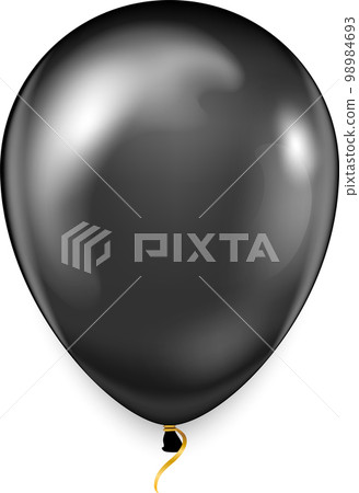 Realistic colorful hot air balloon. Realistic colorful hot air balloon. 98984693