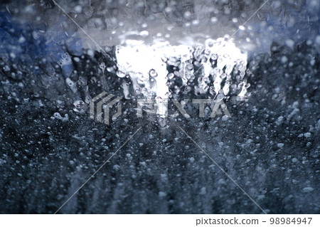 The looming bubbles inside the car wash The looming bubbles inside the car wash 98984947
