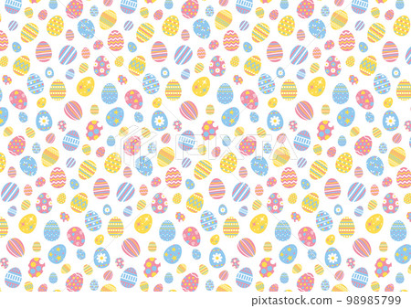 Easter pattern background/background material 98985799