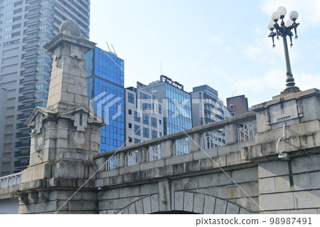 Namba Bridge (Okawa, Osaka City, Osaka Prefecture) Namba Bridge (Okawa, Osaka City, Osaka Prefecture) 98987491