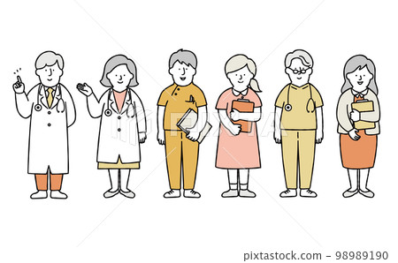 醫護人員/福利人員套裝全身黃色 醫護人員/福利人員套裝全身黃色 98989190