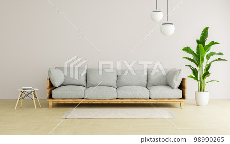 living room interior mock up design 98990265