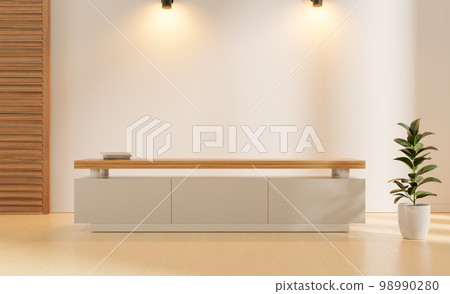 Warm tone and clearly room with mock up Warm tone and clearly room with mock up 98990280