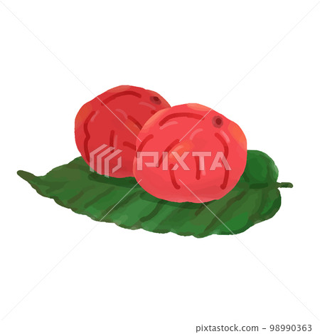 看起來很好吃的手繪酸梅 看起來很好吃的手繪酸梅 98990363