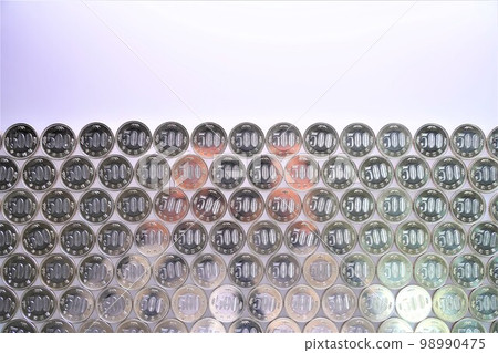 大量採用全新設計的 500 日元硬幣 大量採用全新設計的 500 日元硬幣 98990475