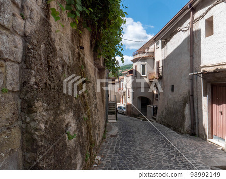 Pietravairano, a medieval village in the province of Caserta, Italy. Pietravairano, a medieval village in the province of Caserta, Italy. 98992149