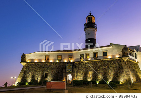 Sunset at the Barra lighthouse Sunset at the Barra lighthouse 98994432
