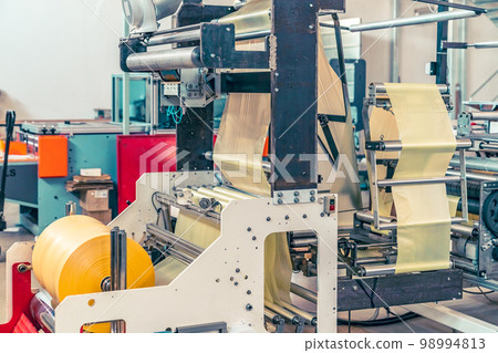 robotic line for the production of plastic bags robotic line for the production of plastic bags 98994813