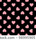 Valentines day. Design wrapping paper. 98995905