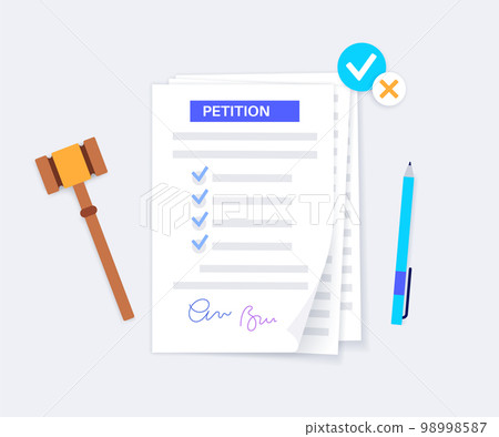 Petition signing process Petition signing process 98998587