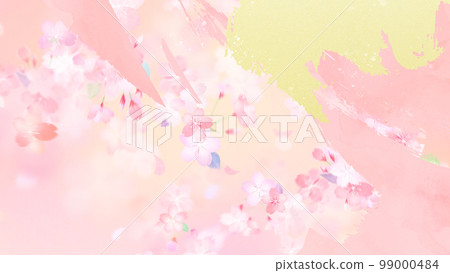 Image material of cherry blossoms 99000484