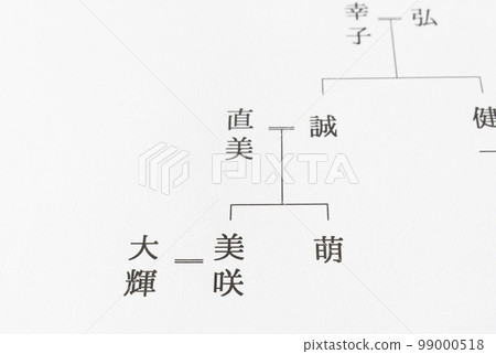 Family tree Husband and wife Son-in-law Son-in-law Inheritance 99000518