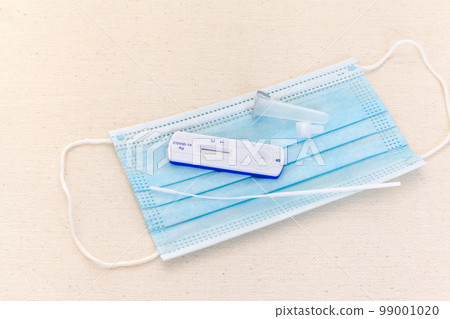 電暈自檢抗原檢測試劑盒和口罩 電暈自檢抗原檢測試劑盒和口罩 99001020