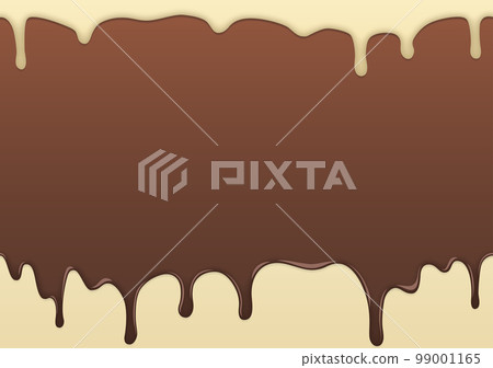 可水平重複的流動棕色和奶油色液體框架2 可水平重複的流動棕色和奶油色液體框架2 99001165