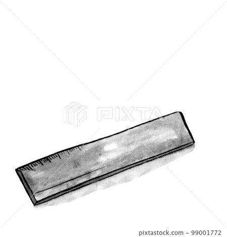 Stationery ruler (ink hand-drawn illustration) 99001772