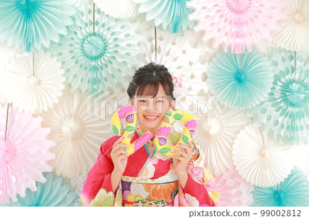 Kimono furisode female coming-of-age ceremony 99002812