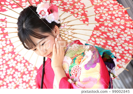 Kimono furisode female coming-of-age ceremony 99002845