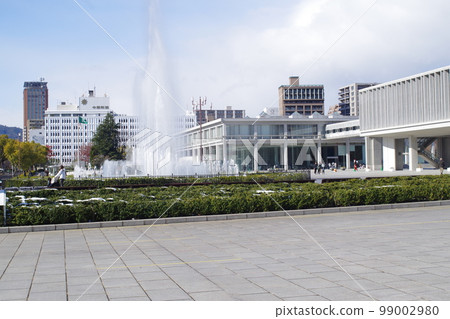 Winter view of the Fountain of Prayer 99002980