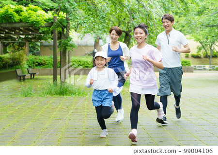 慢跑的家庭 99004106