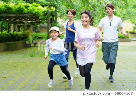 慢跑的家庭 99004107