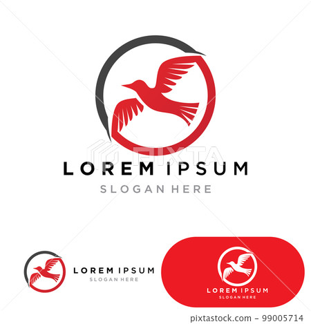 bird logo vector icon design template 99005714
