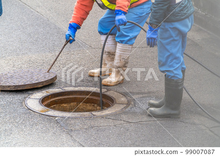 Manhole, sewerage management, inspection, investigation, repair, improvement 99007087