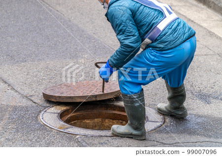 窨井、下水道管理、檢查、調查、修理、改善 99007096