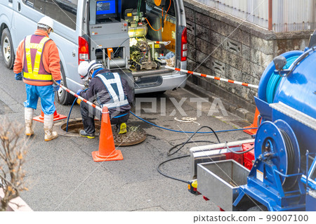 窨井、下水道管理、檢查、調查、修理、改善 窨井、下水道管理、檢查、調查、修理、改善 99007100