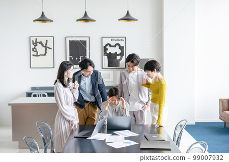 Business scene failure blame 99007932