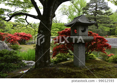 京都仙洞御所南池草屋燈籠 99012593