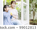 父母和孩子，母親和孩子，家庭，家庭，女人，母親，孩子 99012813
