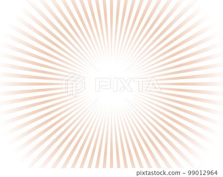 Concentrated line image background / orange red 99012964