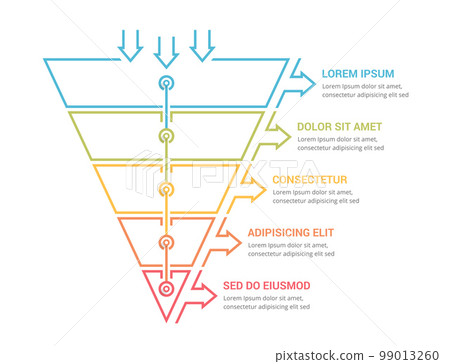 Funnel Diagram Template 99013260