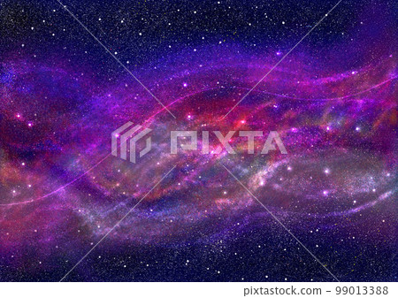 在太空中扭動的一束光 99013388