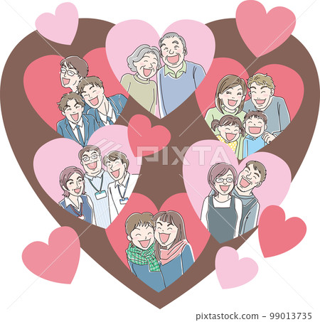 Smile_people with smiles_full smiles_full the hearts 微笑_人們帶著微笑_充滿微笑_充滿心靈 99013735