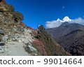 Narrow path at Khumbu valley 99014664