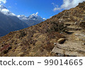 Narrow path at Khumbu valley 99014665