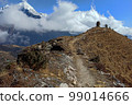 Narrow path at Khumbu valley 99014666
