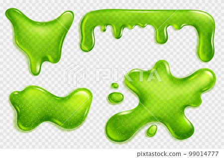 Green slime, jelly, liquid dripping snot or glue Green slime, jelly, liquid dripping snot or glue 99014777