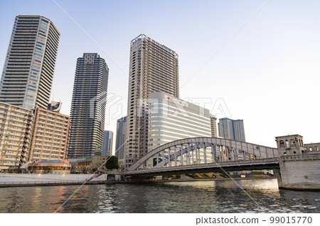 東京水部線的夜景 東京水部線的夜景 99015770