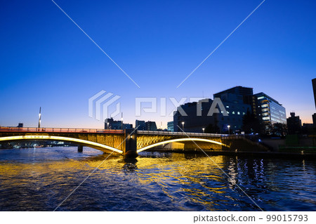 東京水部線的夜景 99015793