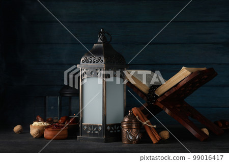 Concept of Muslim holy month Ramadan Kareem 99016417