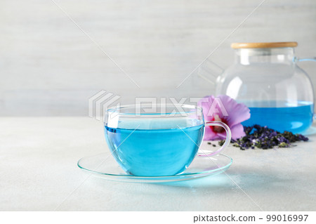 Concept of tasty hot drink, Anchan tea Concept of tasty hot drink, Anchan tea 99016997
